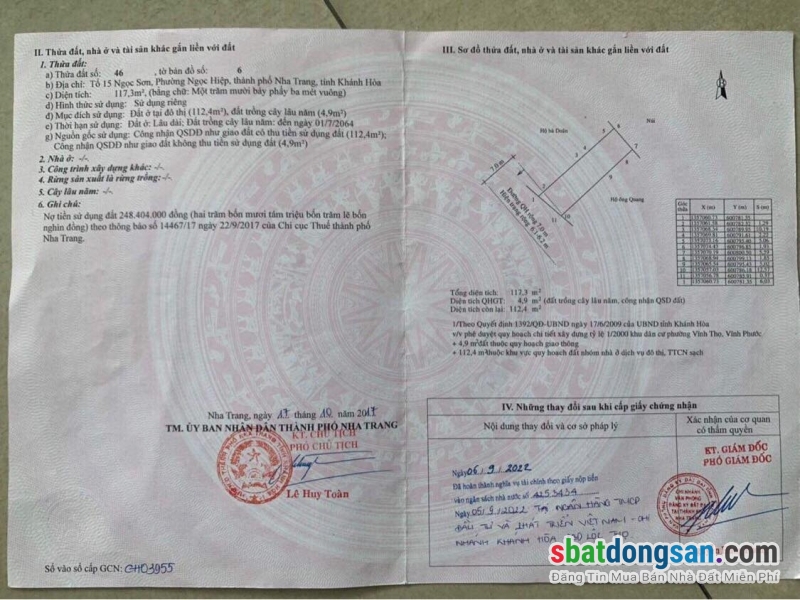 bán đất trong khu du lịch gần sông cách biển chỉ 3km Ngọc Hiệp Nha Trang  lh 0985451850